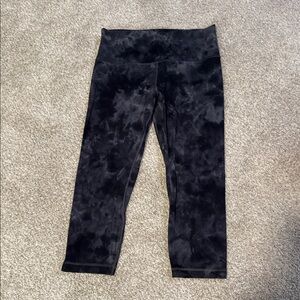 Lululemon Align Tie Dye Cropped Leggings
